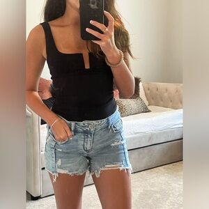 American eagle denim shorts
